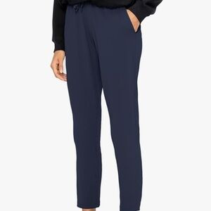 Travel pants, joggers navy blue